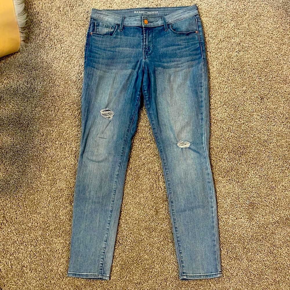 OLD NAVY ROCKSTAR MID-RISE Jeans